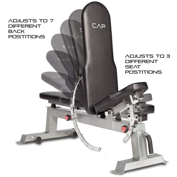CAP Deluxe Utility Weight Bench 6 CAP Deluxe Utility Weight Bench - Image 4