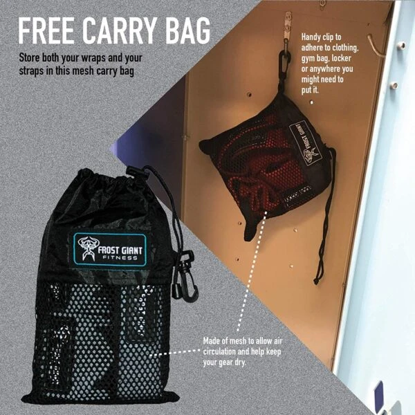 Frost Giant Fitness Lifting Straps 9 Frost Giant Fitness Lifting Straps - Image 7