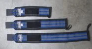 Schiek Blue Line Wrist Wraps
