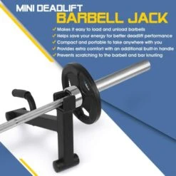 Yes4All Mini Deadlift Barbell Jack -Polar Fitbit Shop 88a839f2f6f1427879fc33ee4acf4f66 5d0a7557d19ad 600x600 1