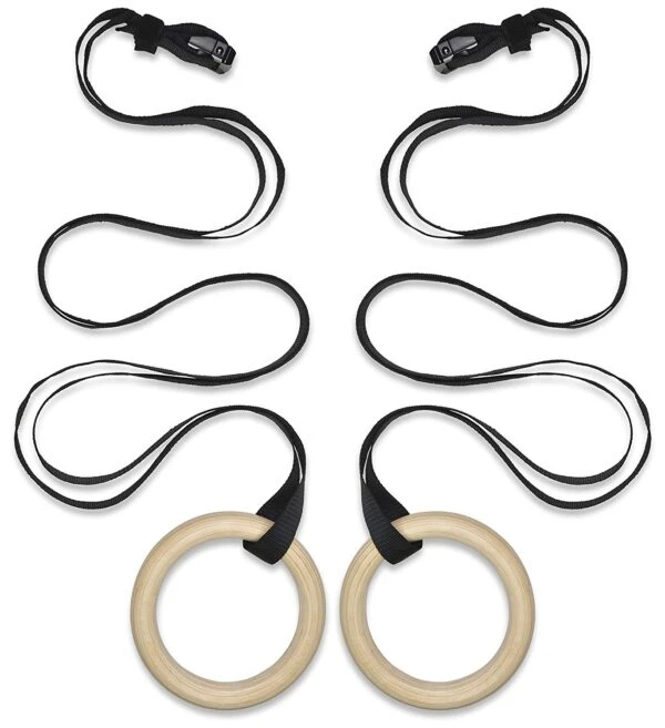 Garage Fit Wood Gym Rings 7 Garage Fit Wood Gym Rings - Image 5