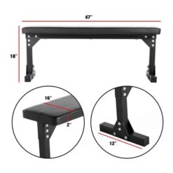 CAP Barbell Flat Utility Weight Bench -Polar Fitbit Shop b427426b8acd2c2e53827970f2c2f526 5d0a7577590f0 600x600 1